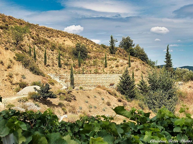 Entre Magrie et Cournanel-Chemin des cabanes