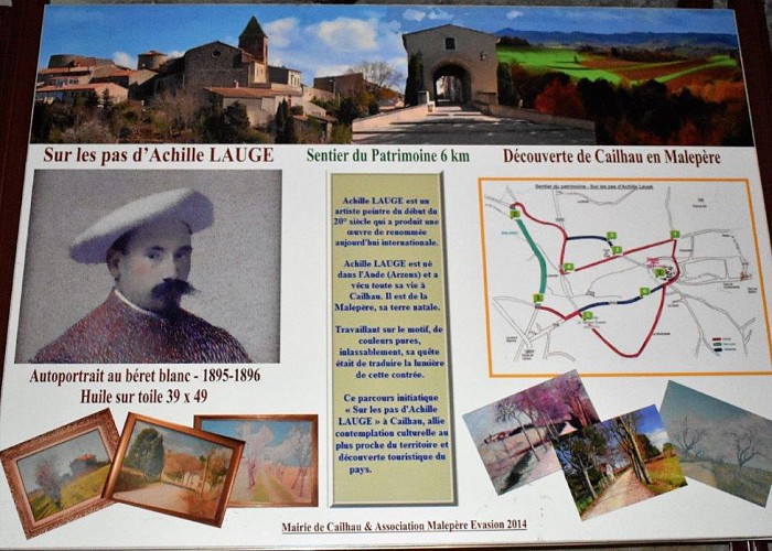 Cailhau-sentier Achille Laugé