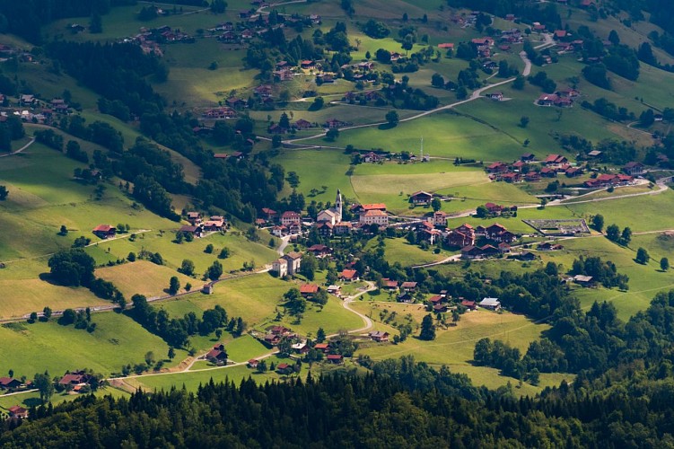 Cycling route: Col du Marais north side