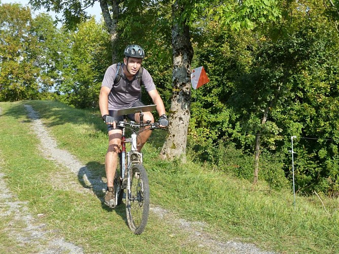 Mountain bike circuit n°4  - Le Champenet - Difficulty: red