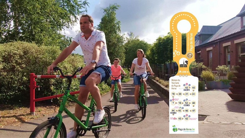 Balade des bocages au Pays de Heve-Bracelet PN jaune