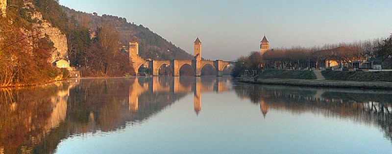 bandeau pont valentré hiver