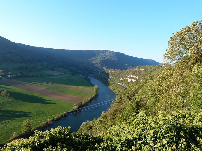 Accès en voiture : Belvédère du Saut de Gamache (Grosbois)