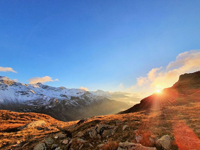 Hiking trail : Moneti Pass and the Lac Noir_Sainte-Foy-Tarentaise