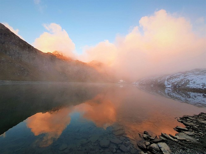 Wandelroute: Montseti-pas en Zwarte Meer_Sainte-Foy-Tarentaise