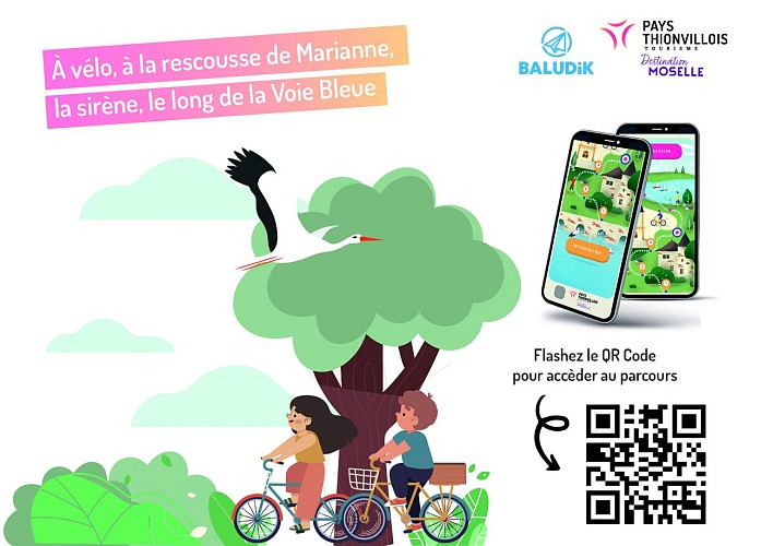 À vélo, à la rescousse de Marianne le long de la voie bleue