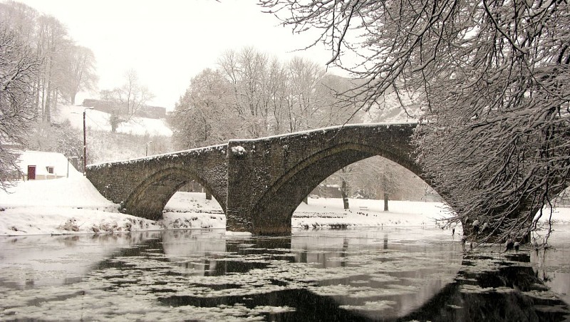Bouillon - hiver - Pont Cordemois (Louis Willemet)