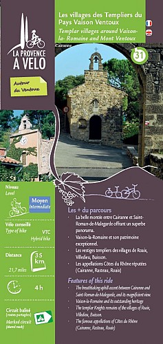 Fietsroute - Tempeliersdorpen in Vaison la Romaine