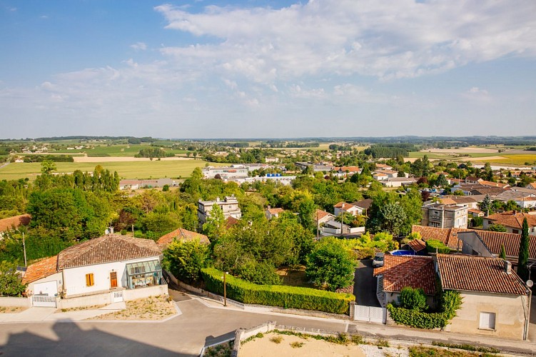 Vue sur Barbezieux