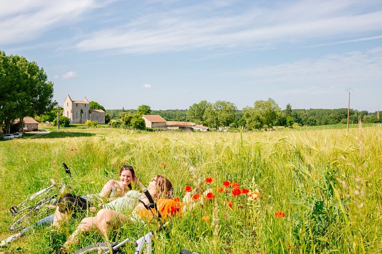 Vue sur le village