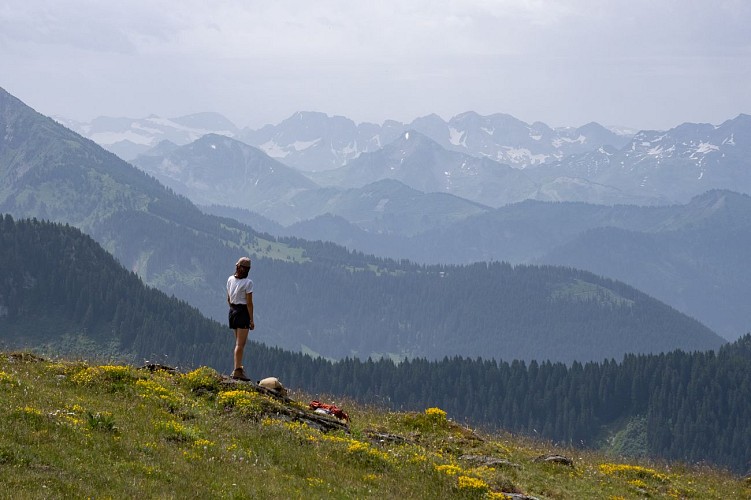 Hiking route Semy le Bouaz - Vacheresse