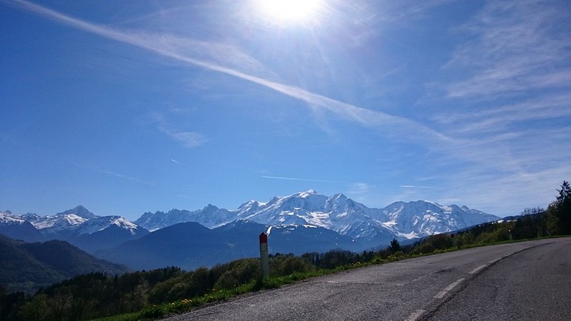 Boucle Cyclo : Circuit Du Pays Du Mont Blanc - Parcours Vélo Route ...