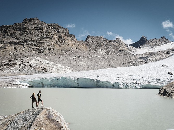 Grand Méan glacier at Bonneval sur Arc