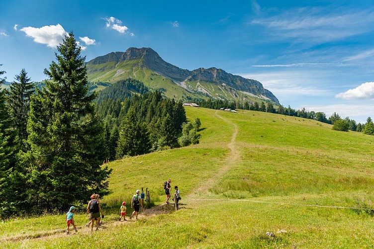 Mount Colombier by "la Fullie" and Cochette pass
