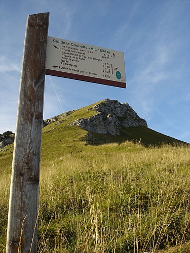 Au Col de la Cochette
