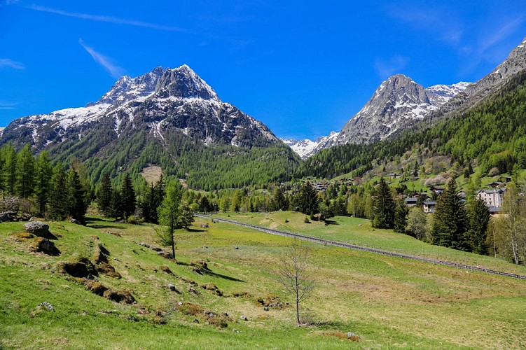 MTB trail : A - From Vallorcine to Argentière
