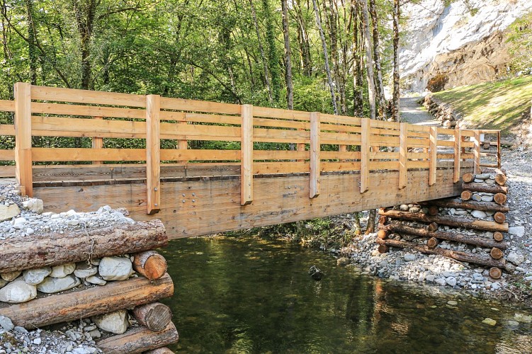 Wandelroute - Plaine du Fier (rechteroever)