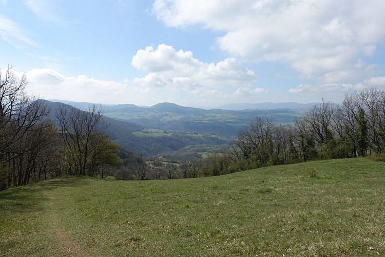 Wanderroute: Gipfel des Vuache von Chaumont aus