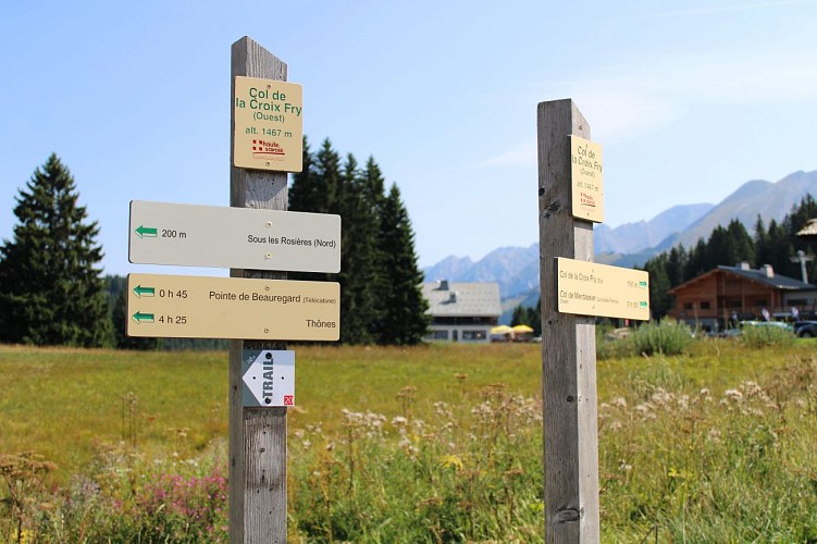 Départ du Tour de l'Andran