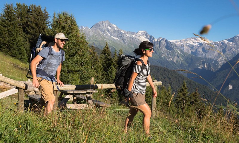 En montant au Mont Jovet - Bozel