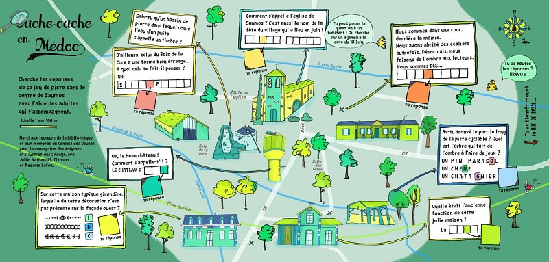 Cache cache Saumos verso