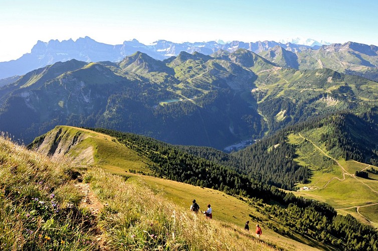 Wandelroute: Mont de Grange vanuit Abondance - Kapel Saint Théodule