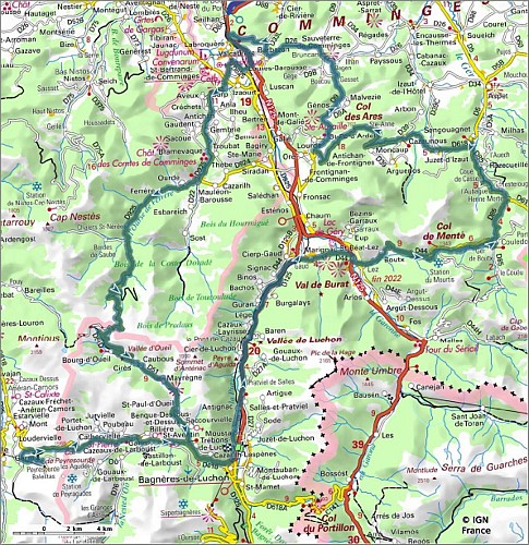 Cycl 9 - Étape du Tour de France Luchon / Peyragudes