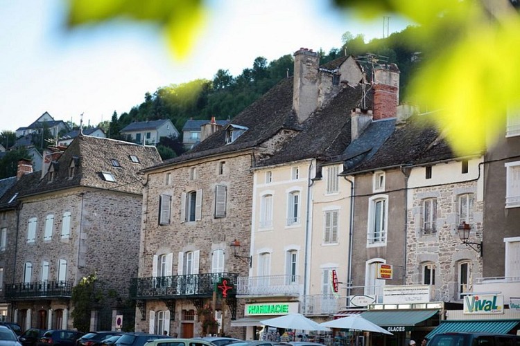 Le village de Chaudes-Aigues