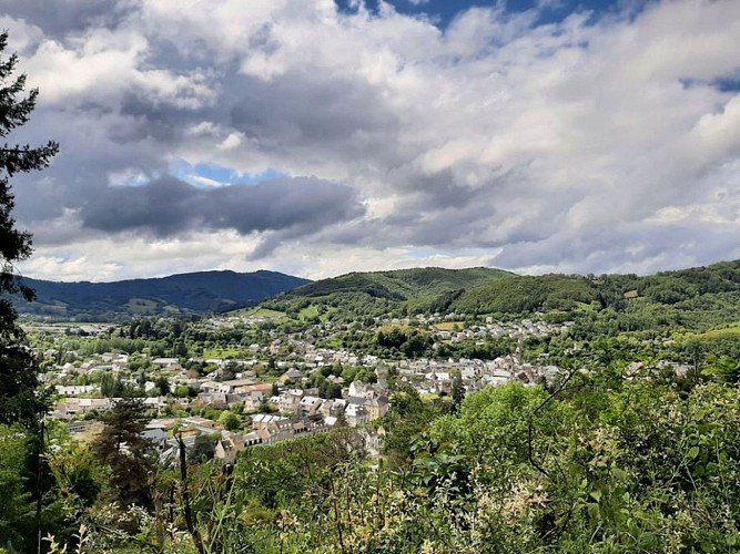 Vue sur la randonnée des Vaysseries