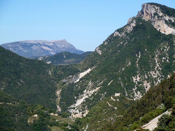 La montagne de Piégros (Drôme)