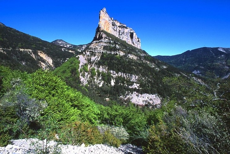 Le rocher de Combau