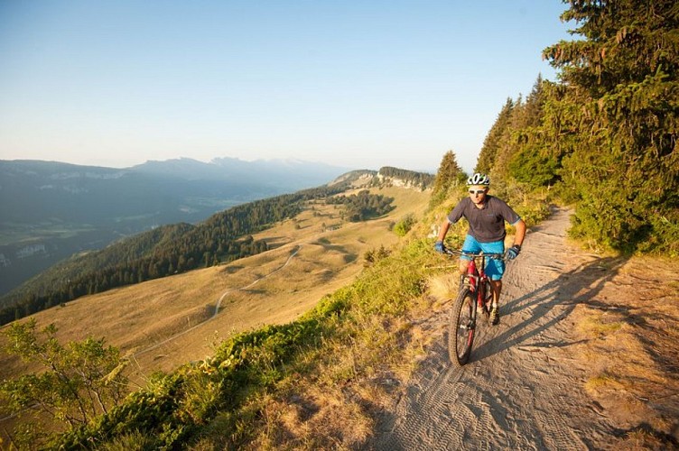 La Charande (Base VTT FFC Autrans-Méaudre en Vercors - Parcours n° 32)