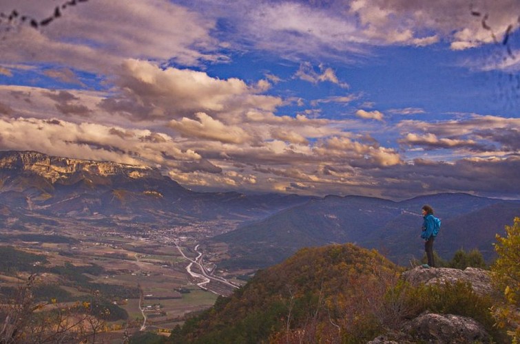 Vue splendide depuis la crête de Ramiat