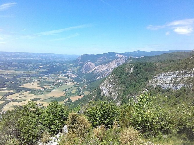 Vue sur le Royans