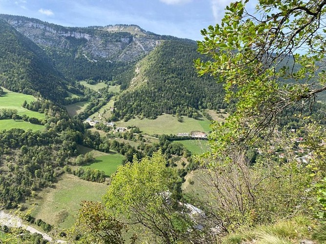 Vue depuis le Pas de la Corne