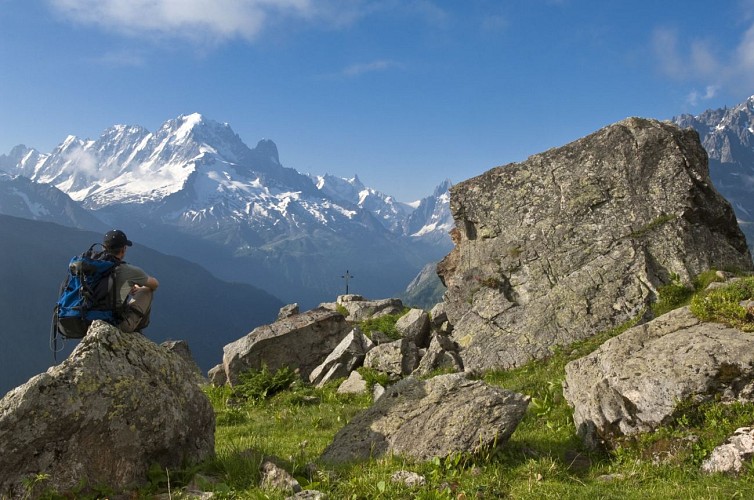 Korte 2-daagse wandeling op de Montagne de Loriaz met overnachting in een berghut