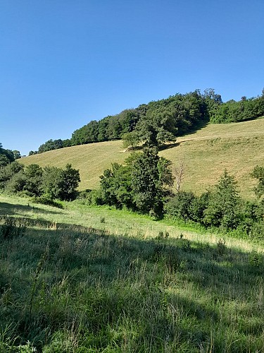 Royas : Parcours des combes