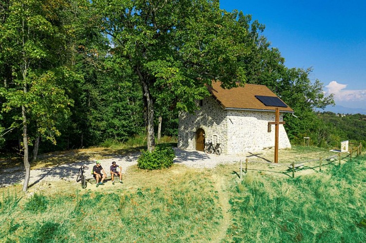 VTT Le bois de Cessieu - chapelle St Joseph