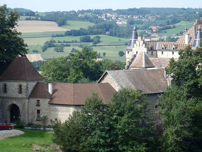 Randonnée sur les traces de Lamartine - château de Pupetières