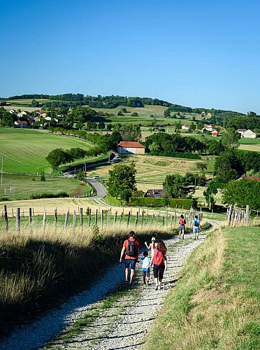 Randonnée entre vallons et campagne Valencogne