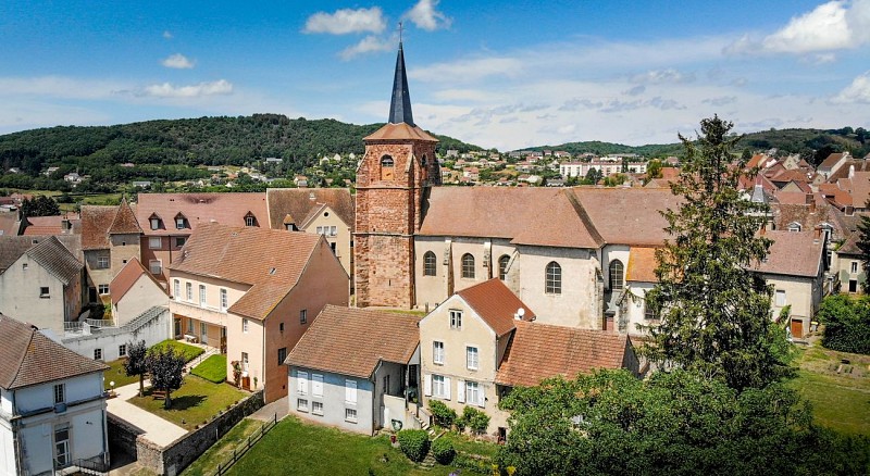 Montcenis vu d'en haut