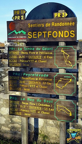 Septfonds - Circuit de la Tombe du Géant - 10km - 3h00 - Tarn-et-Garonne (82)