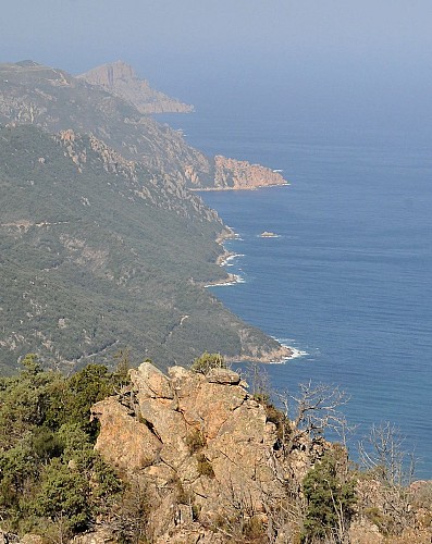 Mare è Monti Nord étape 3 - De Tuarelli à Galeria