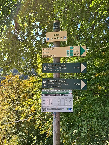 Hiking Trail: Le Pont de Bellecombe (Bellecombe Bridge)