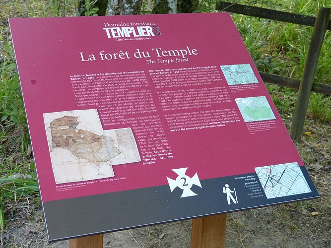 Parcours marche - Sur les traces des Templiers en Forêt d'Orient - Amance