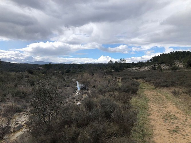 Ferrières-les-Verreries - plan de Gournie - a Cascade de Gorniès.