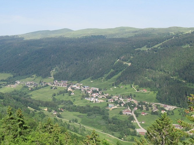 Lélex hiking trail - the Truchet lookout