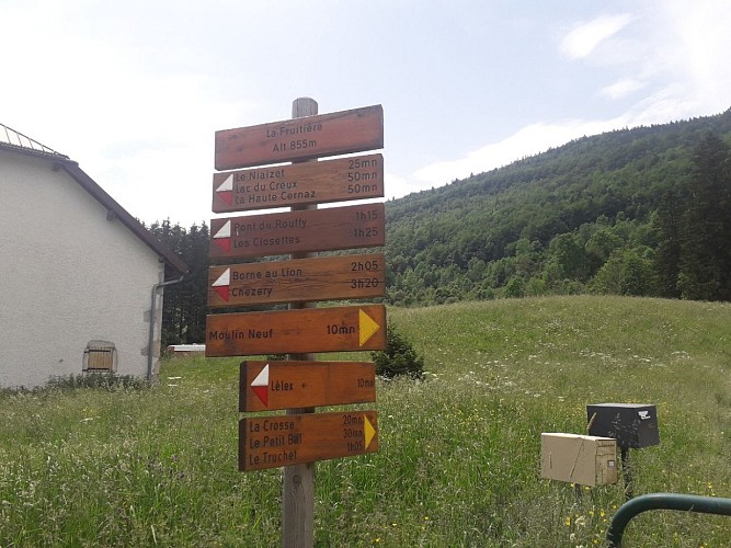 Lélex hiking trail - the Truchet lookout