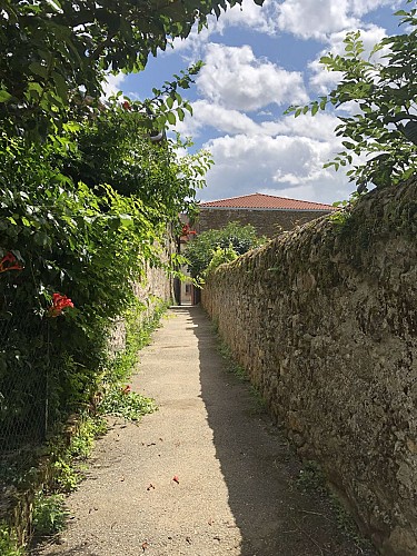 Chemin village Saint Jeure d'Ay