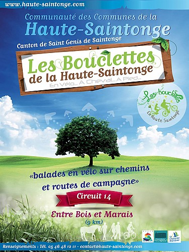 Bouclette Entre Bois et Marais N14 St-Fort-sur-Gironde Haute-Saintonge